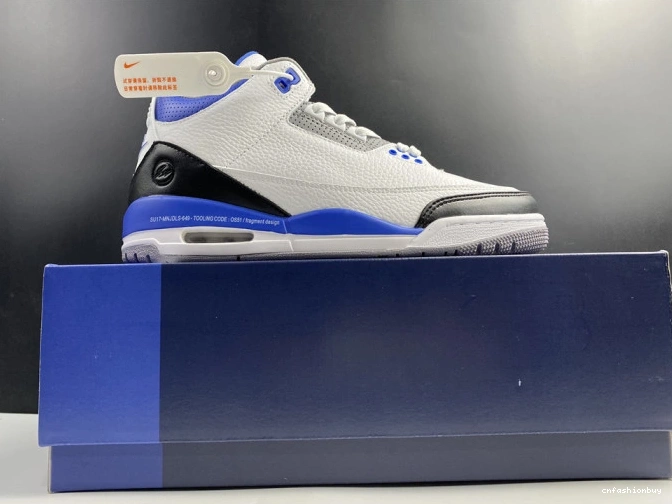 White CT8532-040 Retro Blue Air Jordan 3 0823
